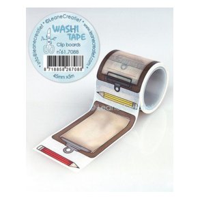 LeaneCreatief 61.7088 - waashi tape clip board