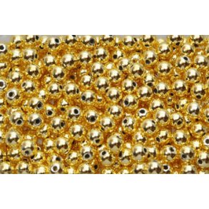 Voksperler 5 mm guld
