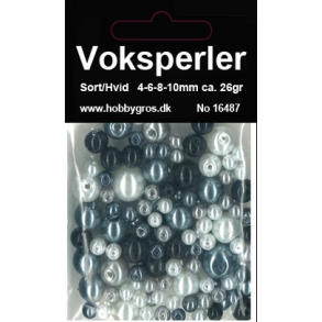 Voksperler ass str sorte