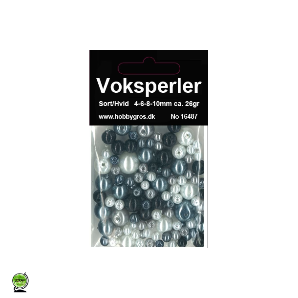 Voksperler ass str sorte