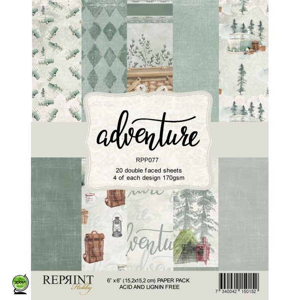 Reprint RPP077 - Adventure 15*15 cm