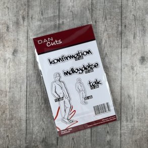 Dan cuts 1965 - Die cut Konfirmand