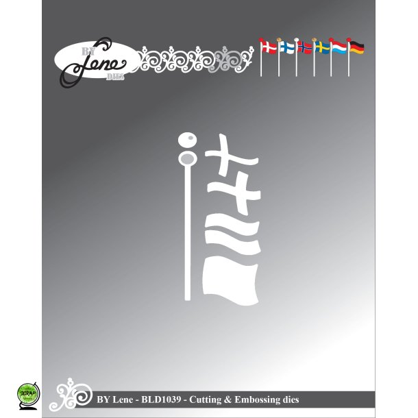 By Lene BLD1039 - Dies Flagstnger