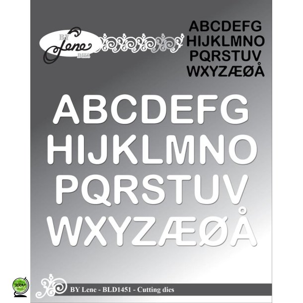 By Lene BLD1451 - Dies Bogstaver (store)