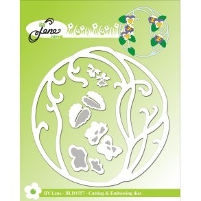 By Lene BLD1557 - Dies Blomsterramme