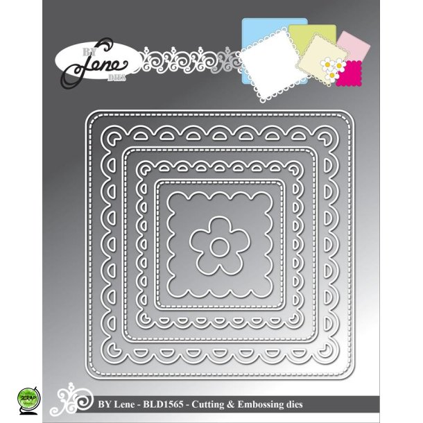 By Lene BLD1565 - Dies Rammer 7 stk.