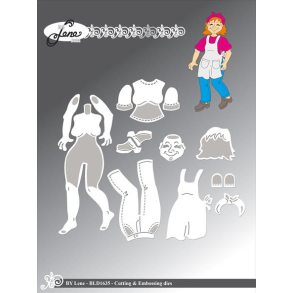 By Lene BLD1635 - Dies farmers wife