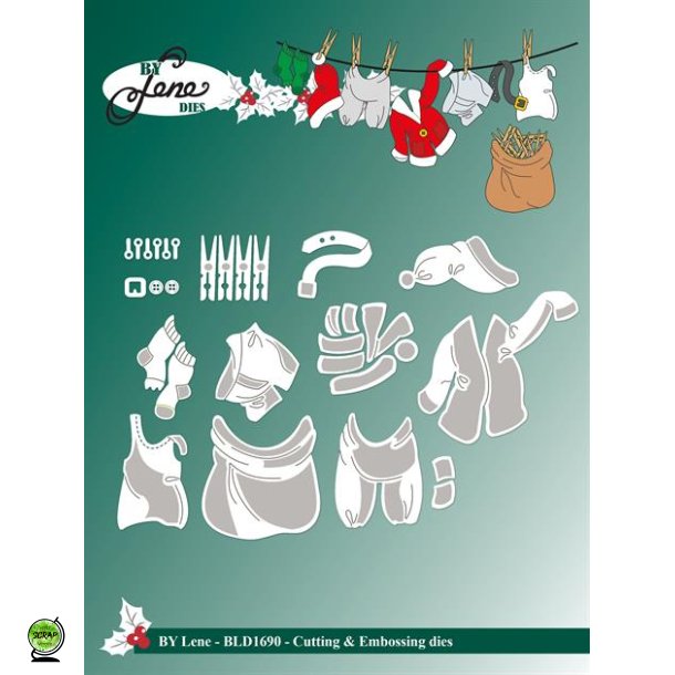 By Lene BLD1690 - Dies Santa laundry