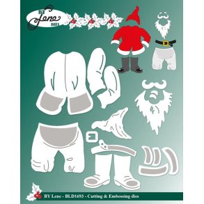 By Lene BLD1693 - Dies Santa clothes
