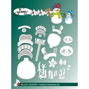 By Lene BLD1695 - Dies Snowman