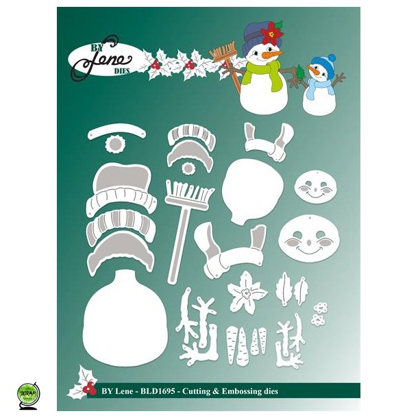 By Lene BLD1695 - Dies Snowman