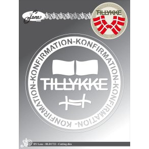 By Lene BLD1722 - Dies Konfirmationsramme