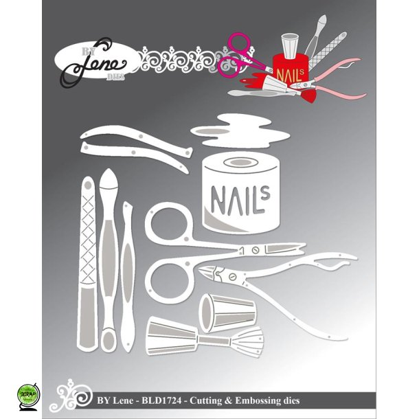 By Lene BLD1724 - Dies Nail polish