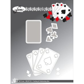 By Lene BLD1732 - Dies Playing Cards