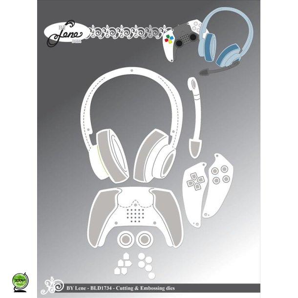 By Lene BLD1734 - Dies Gamer set