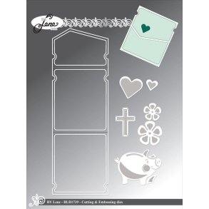 By Lene BLD1739 - Dies Gift envelope