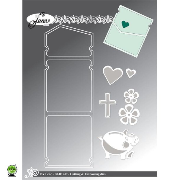 By Lene BLD1739 - Dies Gift envelope