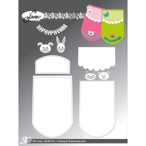 By Lene BLD1741 - Dies Cute banner