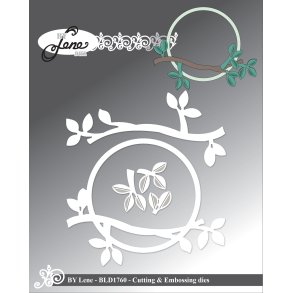 By Lene BLD1760 - Dies Branch circle