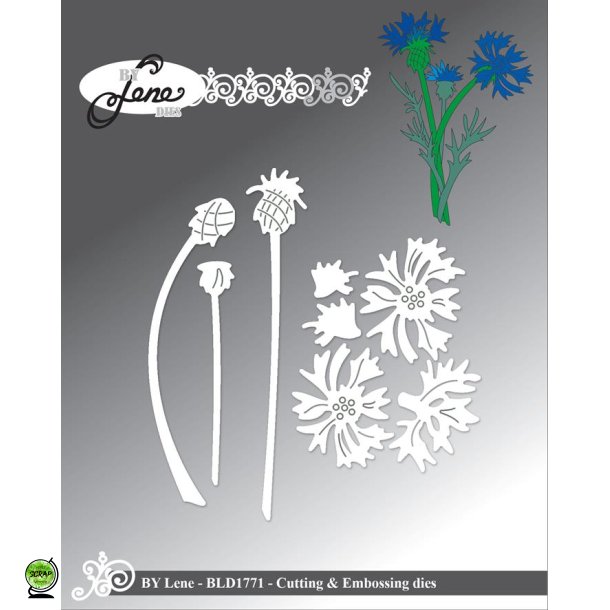 By Lene BLD1771 - Dies Cornflower