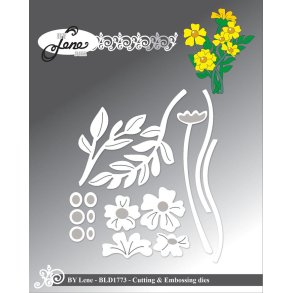 By Lene BLD1773 - Dies Buttercup flower