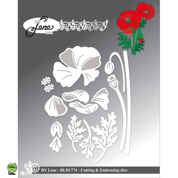 By Lene BLD1774 - Dies Poppies flowers