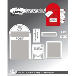 By Lene BLd 1802 - Dies Postkasse med breve