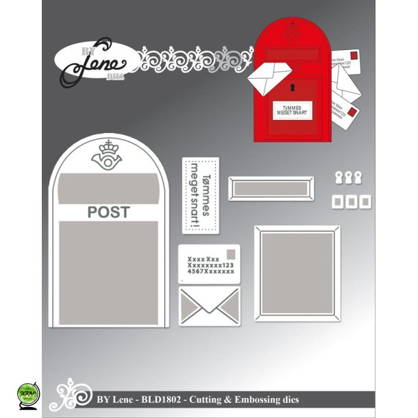 By Lene BLd 1802 - Dies Postkasse med breve