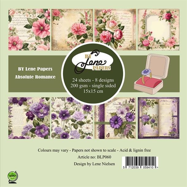 By Lene BLP060 - Absolute Romance 15x15 cm