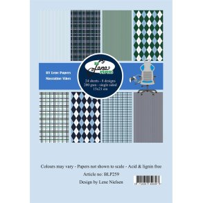 By Lene BLP259 - Masculine Vibes 15+21 cm