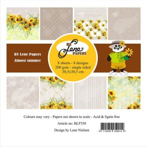 By Lene BLP358 - Almost summer 30,5x30,5 cm