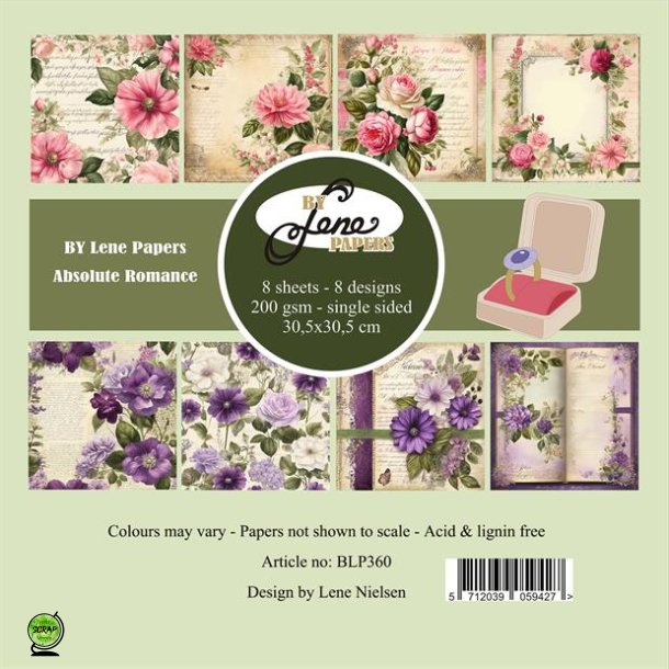 By Lene BLP360 - Absolute Romance 30,5x30,5 cm