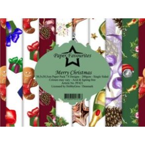 Paper Favourites PF421 - Merry Christmas st 30,5*30,5 cm