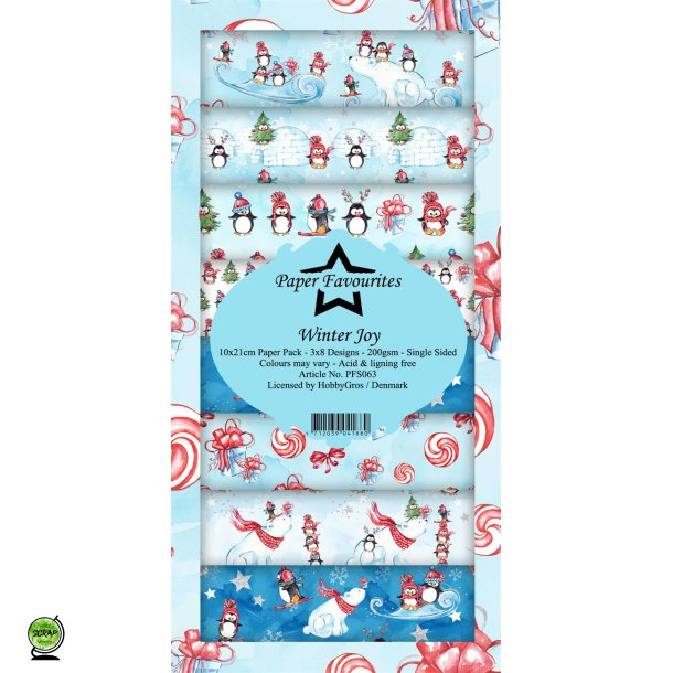 Paper Favourites PFS063 - Winter Joy 10*21 cm
