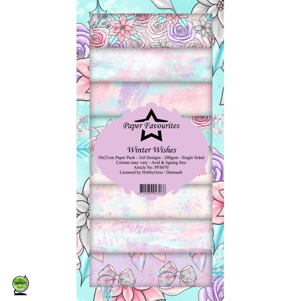 Paper Favourites PFS070 - Winter Wishes 10*21 cm
