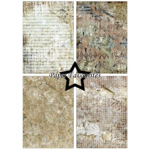 Paper Favourites PFA159 - Paper pack Grunge A5