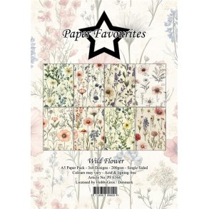 Paper Favourites PFA164 - Wild Flowers #1 15x21 cm