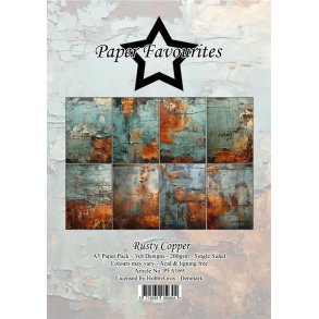Paper Favourites PFA169 - Rusty Copper 15*21 cm (A5)