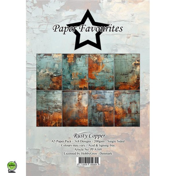 Paper Favourites PFA169 - Rusty Copper 15*21 cm (A5)
