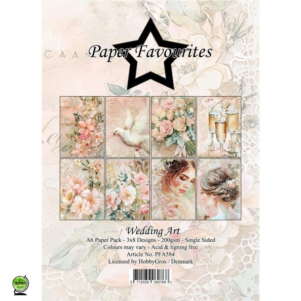 Paper Favourites PFA584 - Wedding Art 10,5x14,8 cm (A6)