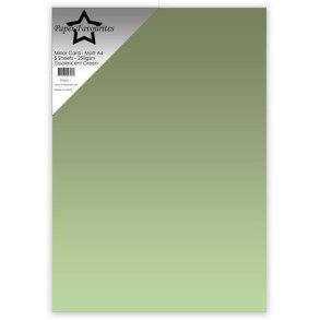 Paper Favourites PFSS011 - Mirror A4 Opalescent Green 250g 5 ark