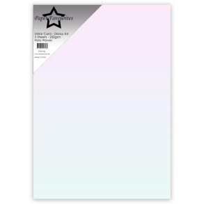 Paper Favourites PFSS102 - Mirror A4 Holo Waves 250g 5 ark