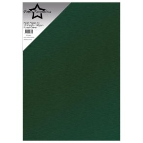 Paper Favourites PFSS309 - Pearl A4 Forest Green 140g 10 ark
