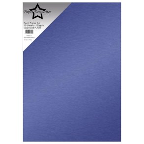 Paper Favourites PFSS315 - Pearl A4 Logwood purple 130g 10 ark