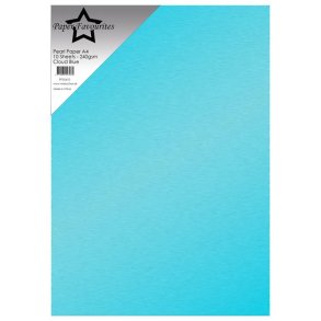 Paper Favourites PFSS4110 - Pearl A4 Cloud Blue 240g 10 ark