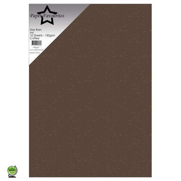 Paper Favourites PFSS607 - Star Rain Coffee 130g 10 ark