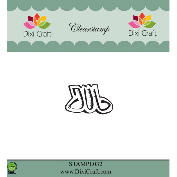 Dixi Craft STAMPL032 - stempel tekst Jul