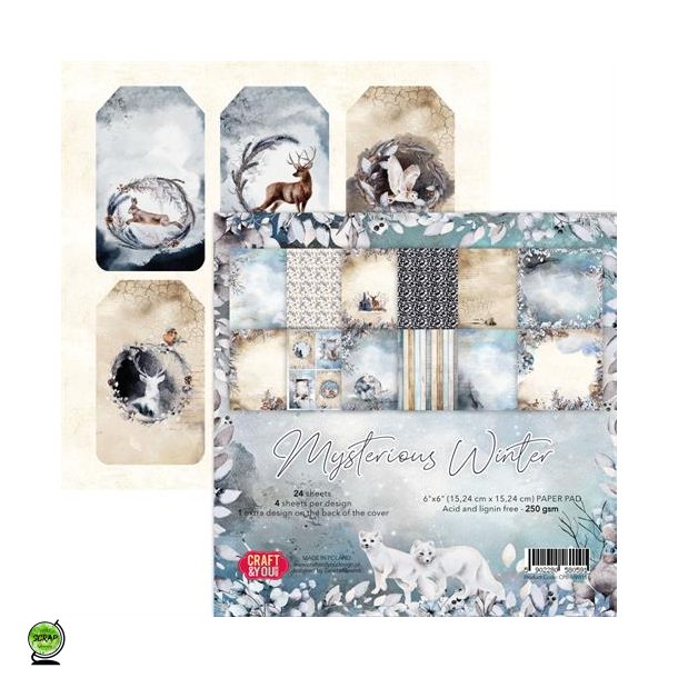 Craft &amp; You CPB-MW15 - Mysterious Winter 15*15 cm