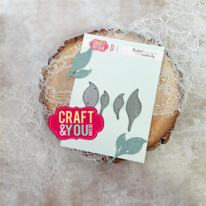 Craft & You CW259 - Dies Magda's Leaves set