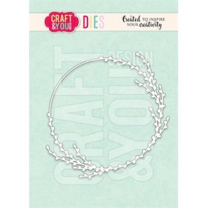 Craft & You CW271 - Dies Rakler krans